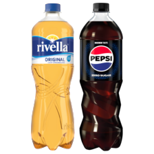 Pepsi, 7Up, Rivella, Royal Club of Sourcy vitamin water